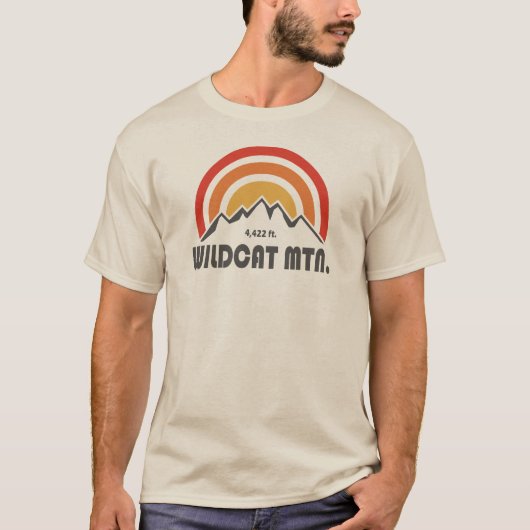 Wildcat Mountain New Hampshire T-shirt (Voorkant)