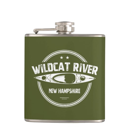 Wildcat New Hampshire Kayak Heupfles (Voorkant)