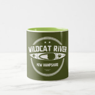 Wildcat New Hampshire Kayak Tweekleurige Koffiemok