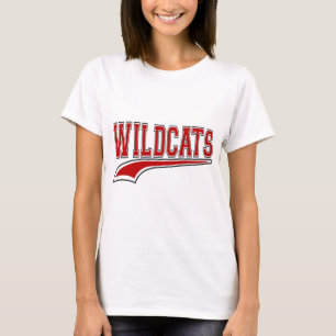 Wildcats mascotte (rood) Shirt