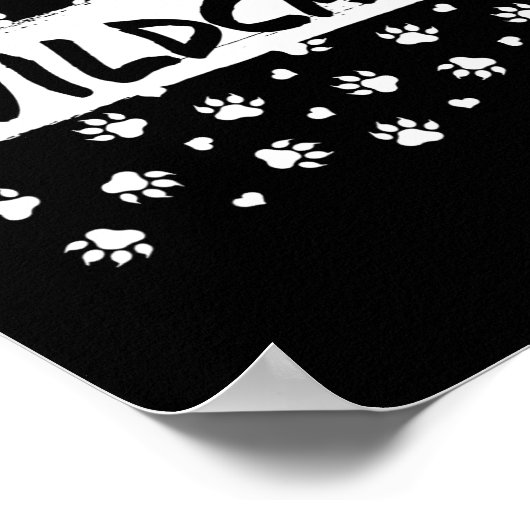 Wildcats mascotte school geest terug naar school v poster (Hoek)