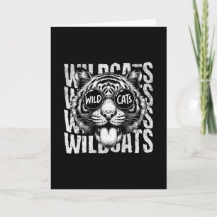 Wildcats School Sport Fan Team Spirit Ck Naar Scho Kaart