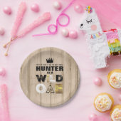 Wilde 1 papieren Bord 7" koning van de wilde natuu (Feest)