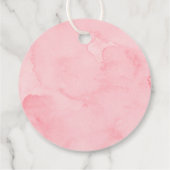 Wilde aardbei bessen zoete verjaardag bedankjes labels (Achterkant)