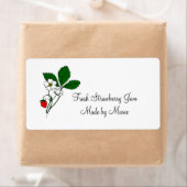 Wilde aardbei Eigen verzendlabel (Insitu)