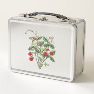 Wilde aardbei-lunchbox