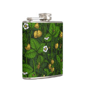 Wilde aardbeien, geel en groen heupfles (Rechts)