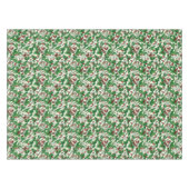 Wilde aardbeien op gebroken wit tafelkleed (Voorkant (Horizontaal))