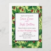 Wilde aardbeien op honingdauw kaart (Voorkant / Achterkant)