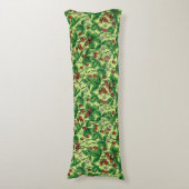 Wilde aardbeien op honingdauw lichaamskussen (Voorkant Verticaal)