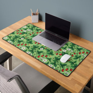 Wilde aardbeien rood/geel/groen/ bureaumat