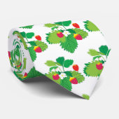 Wilde aardbeien Stropdas (Opgerold)