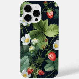 Wilde aardbeien Summer Vibe Waterverf Case-Mate iPhone 14 Pro Max Hoesje