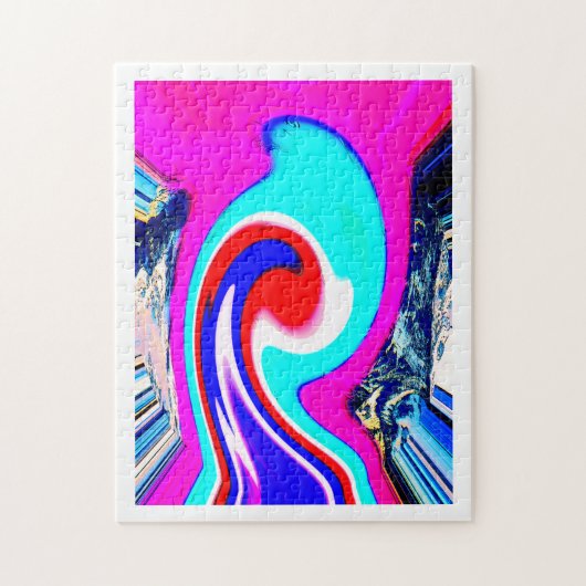 Wilde aardmetalen legpuzzel (Verticaal)