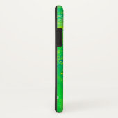 Wilde acrylvezels Abstract Case-Mate iPhone Case (Achterkant / rechts)