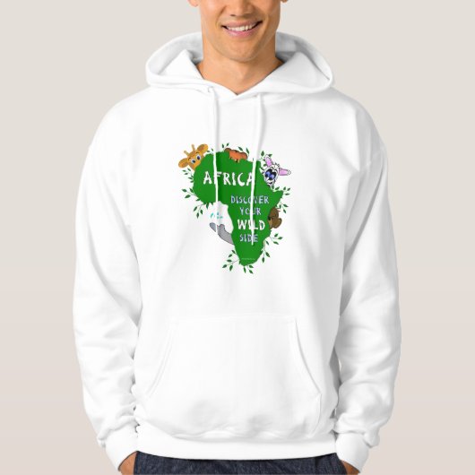 Wilde Afrika Hoodie (Voorkant)