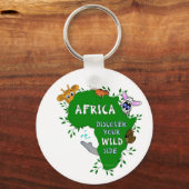 Wilde Afrika Sleutelhanger (Voorkant)