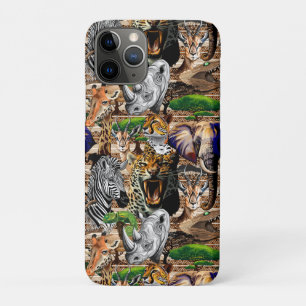 Wilde Afrikaanse savannedieren iPhone 11 Pro Hoesje