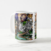 Wilde Afrikaanse savannedieren Koffiemok (Voorkant links)