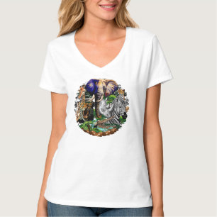 Wilde Afrikaanse savannedieren T-shirt
