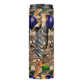 Wilde Afrikaanse savannedieren Thermosbeker (Achterkant)