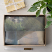 Wilde Alpen Mountain Town Lake Tissue Paper Tissuepapier (Geschenk)