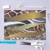 Wilde ANimal Print Abstract Tissuepapier (Craft)