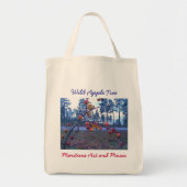Wilde appelboom tote bag (Voorkant)
