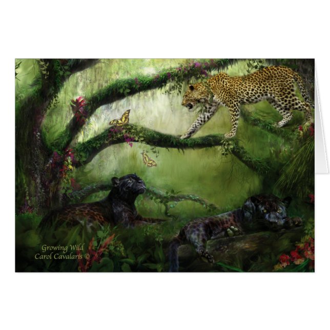 Wilde ArtCard kweken (Voorkant Horizontaal)