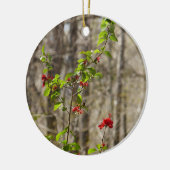 Wilde Azaleaboom in Smoky Mountains Keramisch Ornament (Links)