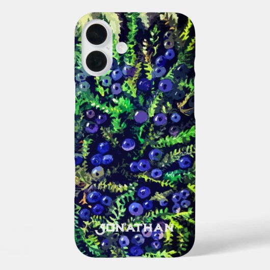 Wilde blauwe kruisbessen Case-Mate iPhone case (Achterkant)