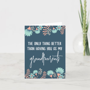 Wilde Blauwe Zwangerschap Bekend aan grootouders Aankondiging