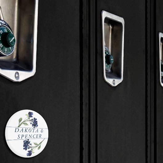 wilde bloei | Klassieke Blauwe Boheemse Tuin Bruil Magneet