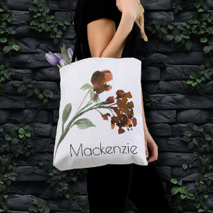 wilde bloei   Terracotta Sinaasappel Boheems Custo Draagtas