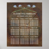 Wilde bloeiend eihout poster (Voorkant)