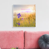 Wilde bloem 12 x 12 inch, 1,5 inch, Single Canvas Afdruk (Insitu (Woonkamer))
