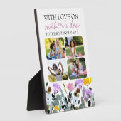 Wilde bloem 4 Foto-Moederdag Fotoplaat (Zijkant)