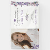 Wilde Bloem Afstudeerbanner Spandoek (Verticaal)