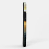 Wilde bloem, blauwe zonsondergang Case-Mate iPhone case (Achterkant/rechts)