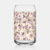 wilde bloem blikvorm glas (Achterkant)