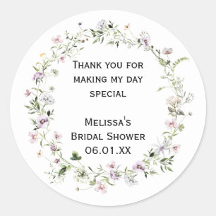 Wilde Bloem Bloeit Persoonlijke Stickers