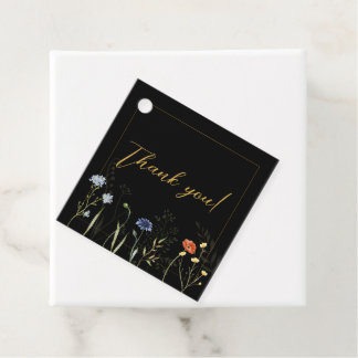 Wilde Bloem Boho Botanische Trouwfeest Bedankjes Labels