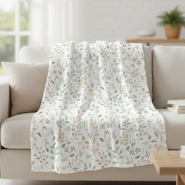 Wilde Bloem Boho Fleece Deken