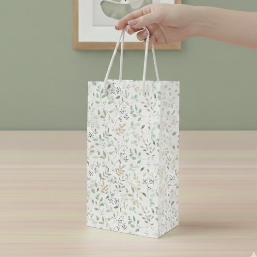 Wilde Bloem Boho Wijn Cadeautas