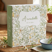 Wilde Bloem Botanische Cottagecore Monogram Recept