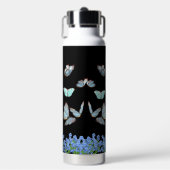 Wilde bloem Boterfly Garden Water Fles (Voorkant)