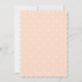 Wilde bloem Bridal Shower Invitations Kaart (Achterkant)