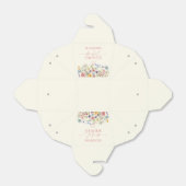 Wilde Bloem Bruiloftsshower Bedankdoosjes (Uitgevouwen)