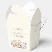 Wilde Bloem Bruiloftsshower Bedankdoosjes (Geopend)