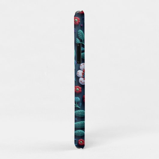 Wilde bloem Case-Mate iPhone case (Achterkant/rechts)